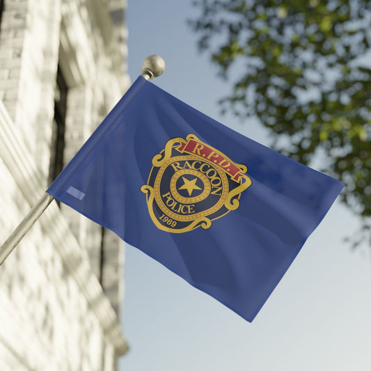 Raccoon Police Flag – RPD Inspired Banner