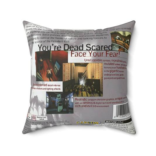 NEW Retro Game Case Pillow – PS1 Inspired Cushion