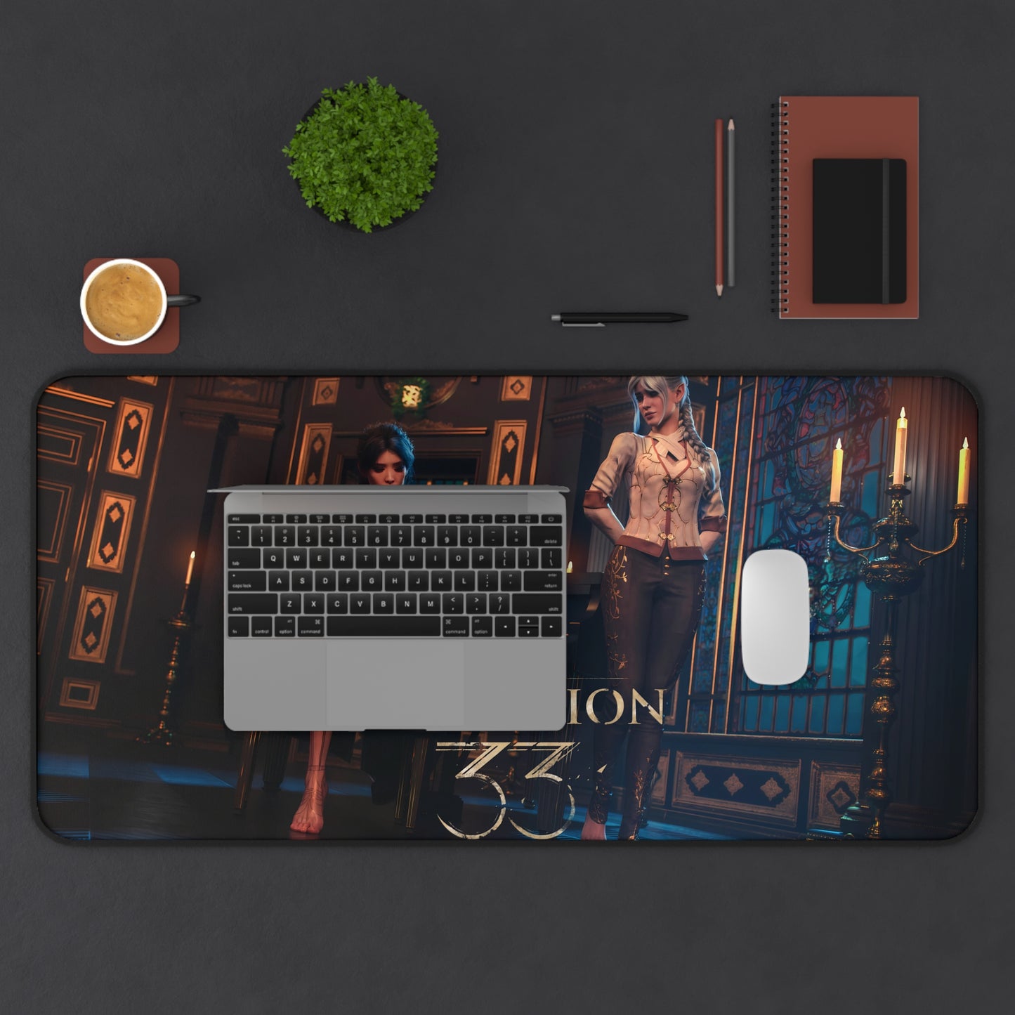 Expedition Desk Mat – Cinematic Gaming Mouse Pad for Desk Setup