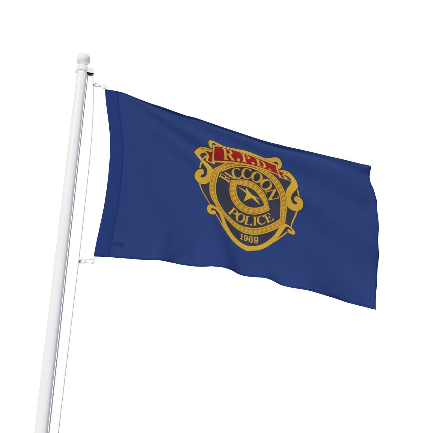 Raccoon Police Flag – RPD Inspired Banner