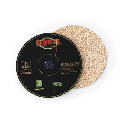 NEW Retro Game Coaster – PS1 Inspired Disc & Case