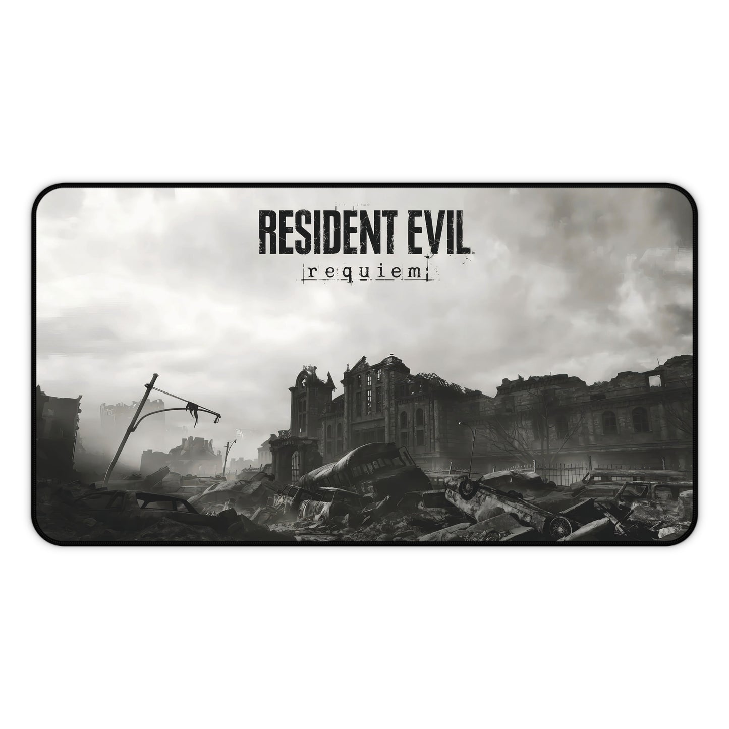 Inspired in Resident Evil 9 Requiem RPD Desk Mat