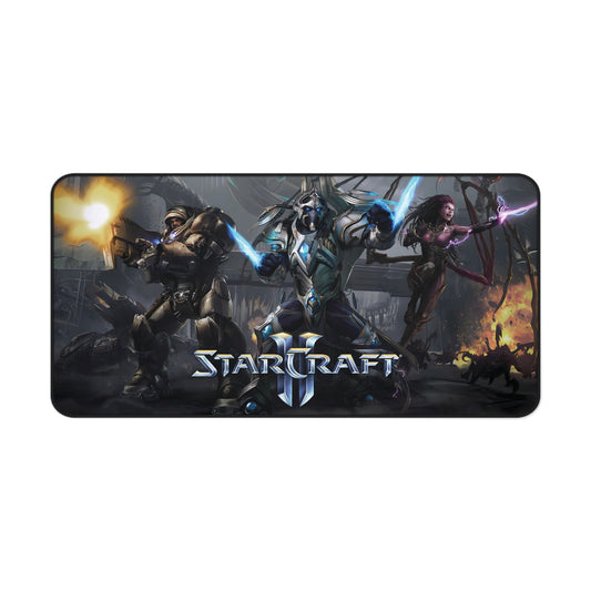Starcraft II Inspired Desk Mat — RTS Gaming Mousepad