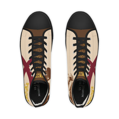 Trevor Belmont Inspired High Top Sneakers