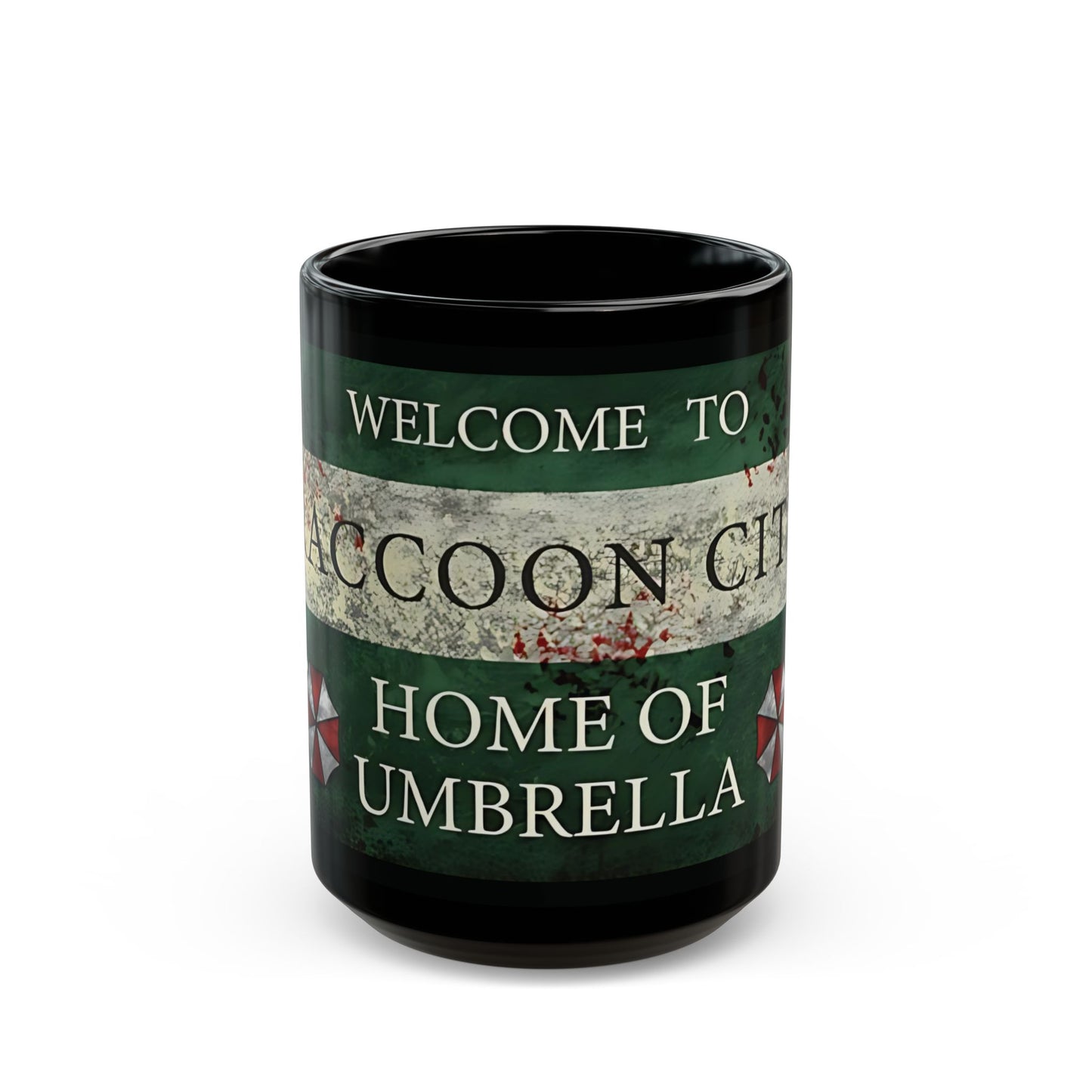 Raccoon City Mug – Umbrella Inspired Cup