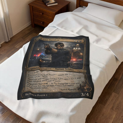 NEW Leon Survivor Blanket – Raccoon City Inspired