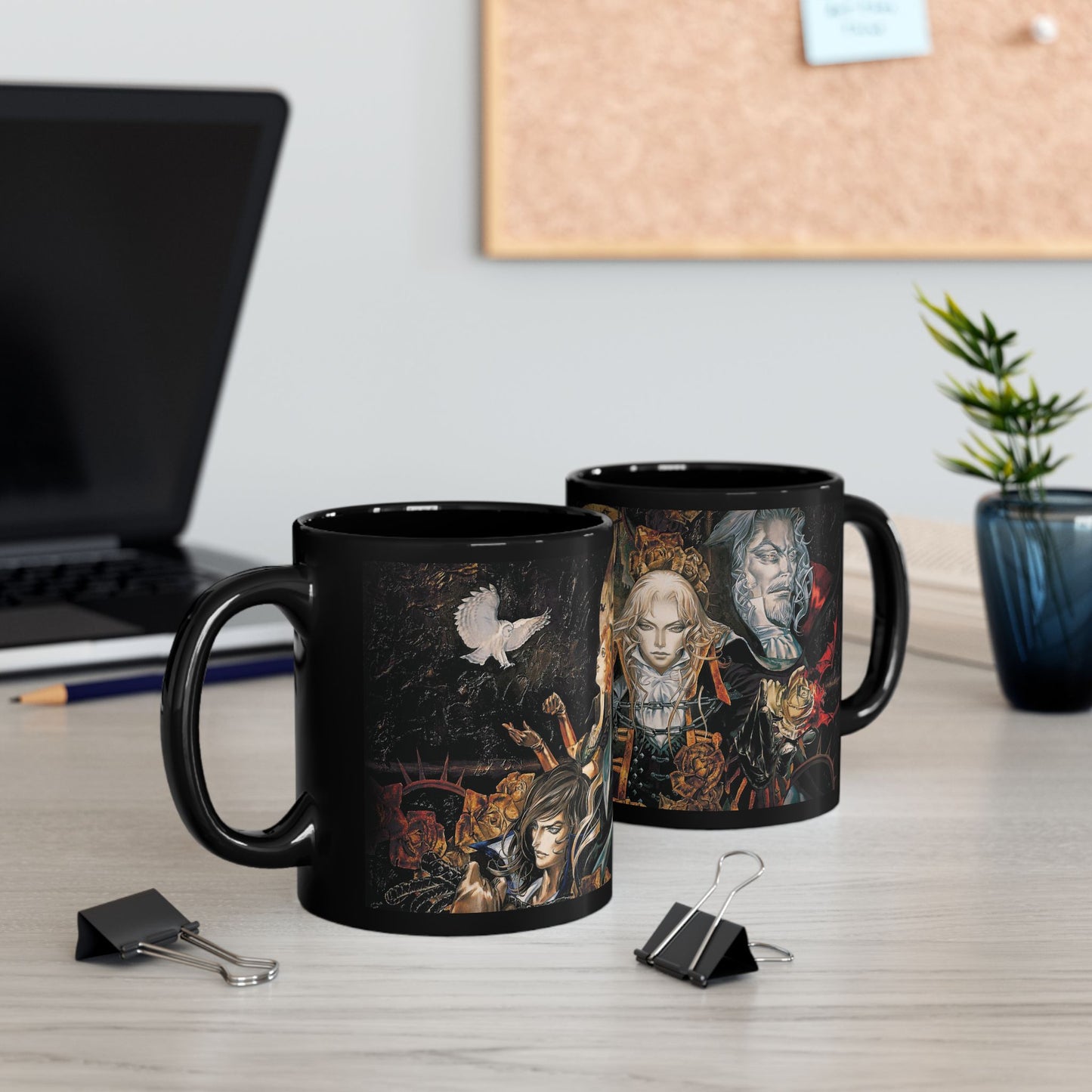 Castlevania Inspired Mug – Gothic Gamer Cup