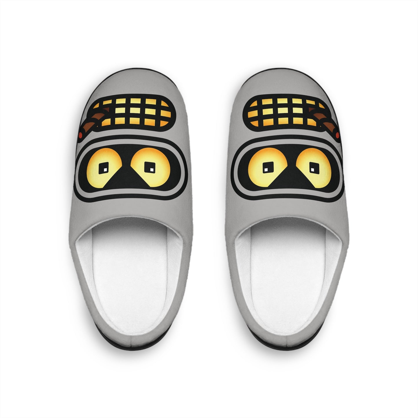 Retro Sci-Fi Robot Slippers | Cartoon-Inspired Futuristic Design