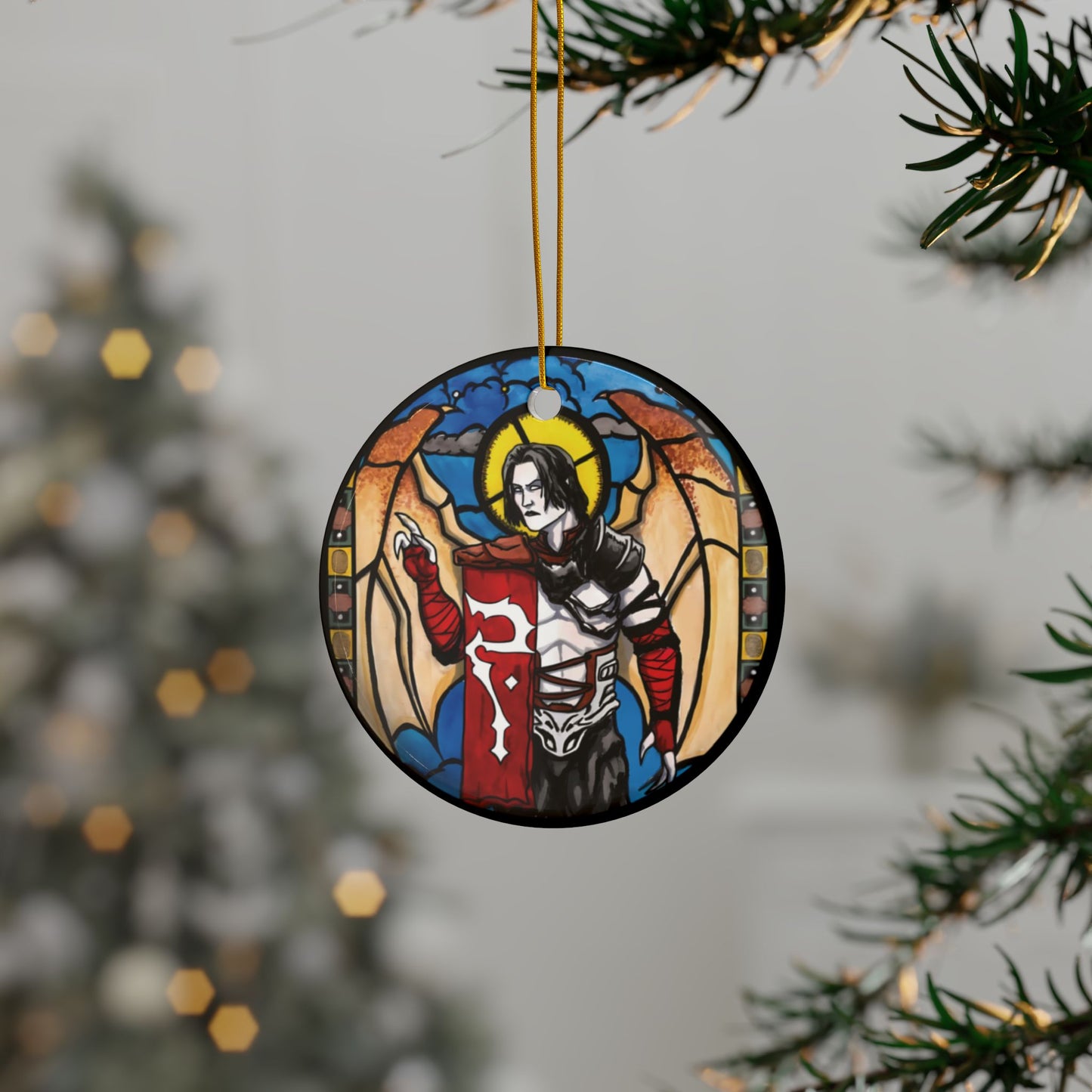 Soul Reaver Inspired Ceramic Ornament