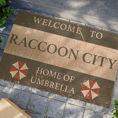 Doormat — "Welcome to Raccoon City" inspired in Resident Evil