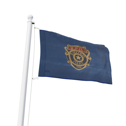 RPD Distressed Flag – Raccoon Police Inspired