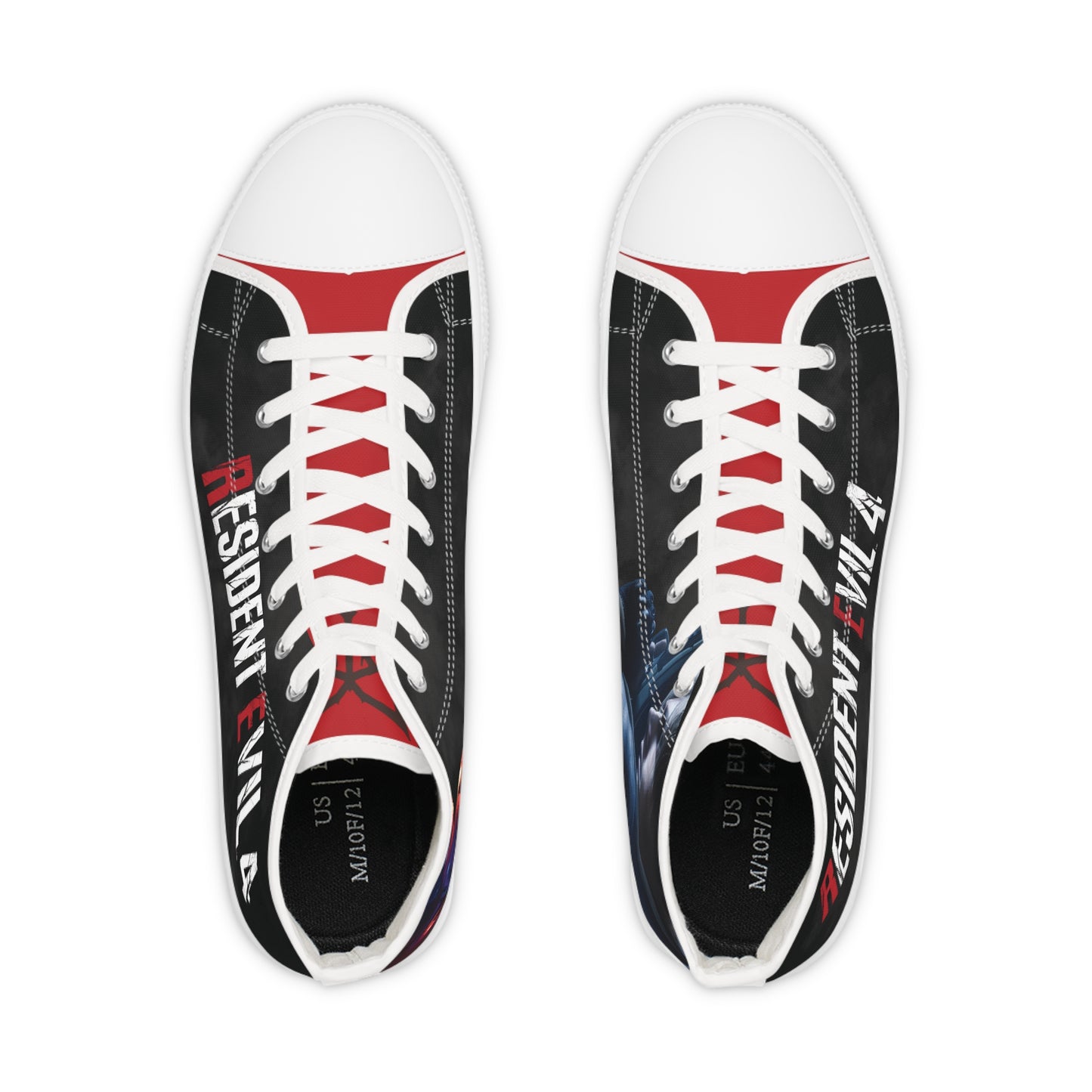 Resident Evil 4 Inspired Men's High Top Sneakers