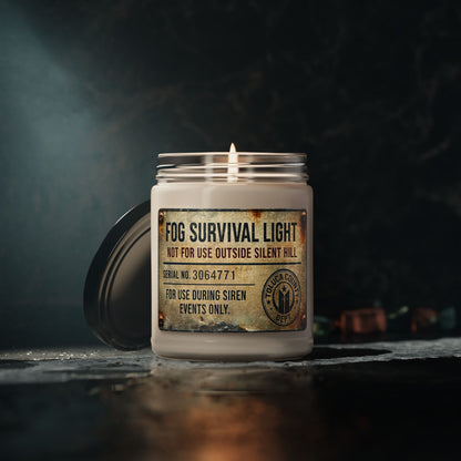 Fog Survival Light Candle | Horror-Inspired Atmospheric Soy Candle