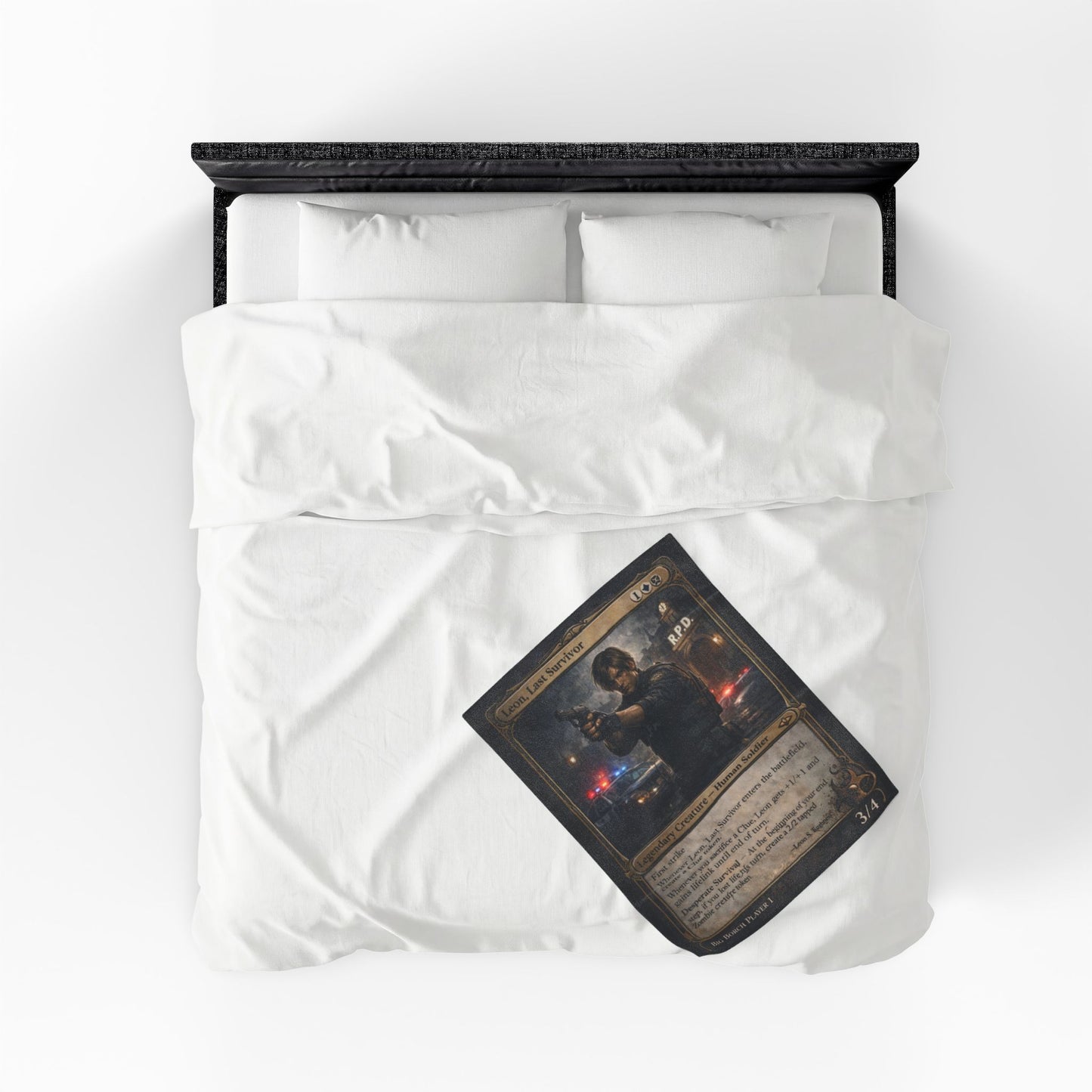 NEW Leon Survivor Blanket – Raccoon City Inspired