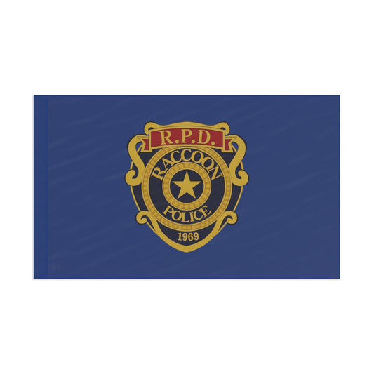 Raccoon Police Flag – RPD Inspired Banner