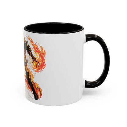 Mug Inspired in FFXVI Clive Rosfield Ifrit & Phoenix — Colorful RPG Videogame Ceramic Coffee Cup (11oz, 15oz)