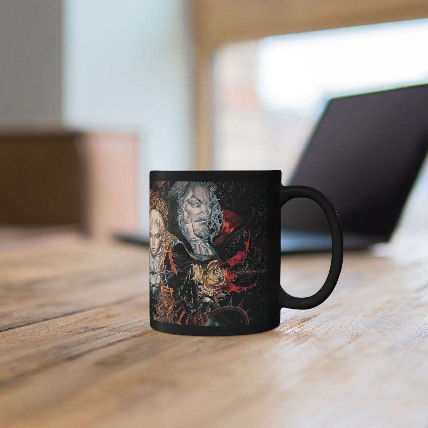 Castlevania Inspired Mug – Gothic Gamer Cup