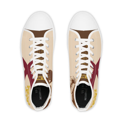 Trevor Belmont Inspired High Top Sneakers
