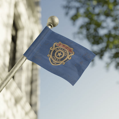 RPD Distressed Flag – Raccoon Police Inspired