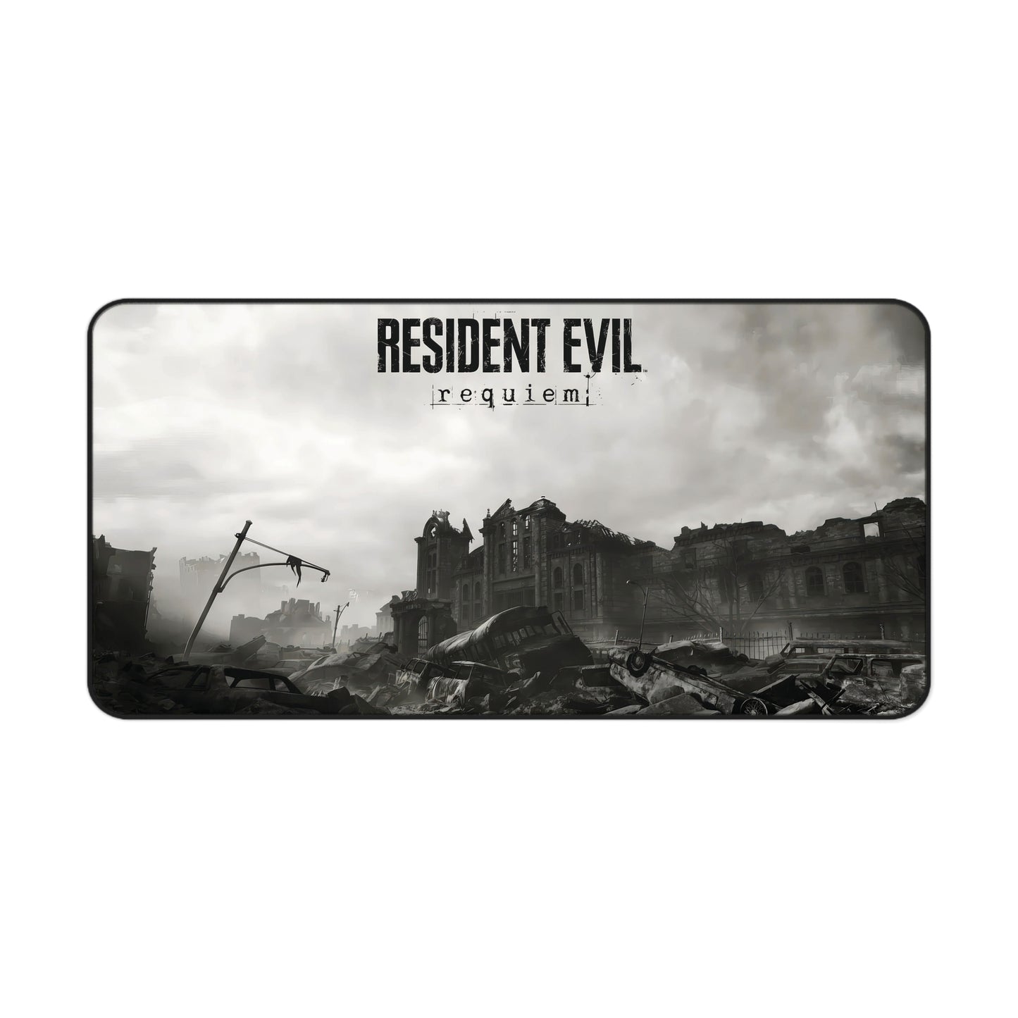 Inspired in Resident Evil 9 Requiem RPD Desk Mat
