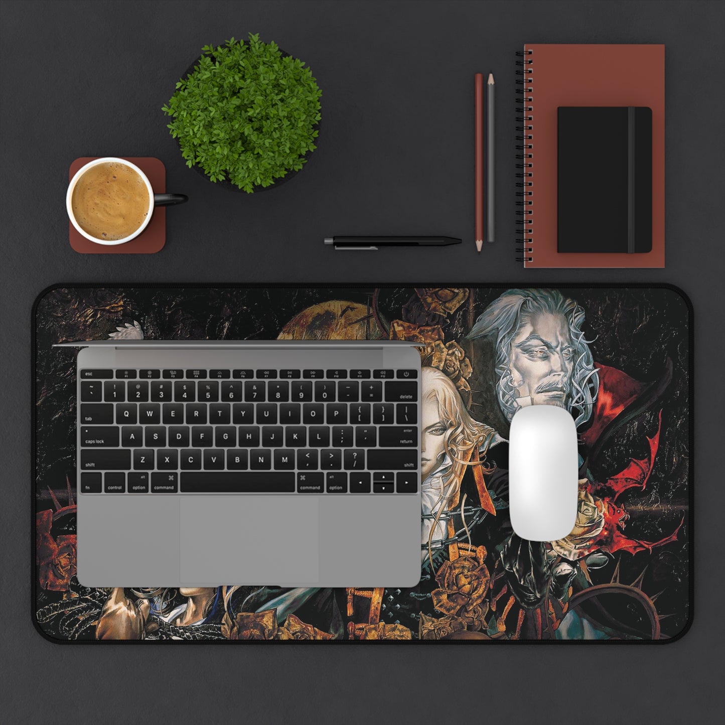 Inspired Symphony of the Night Desk Mat