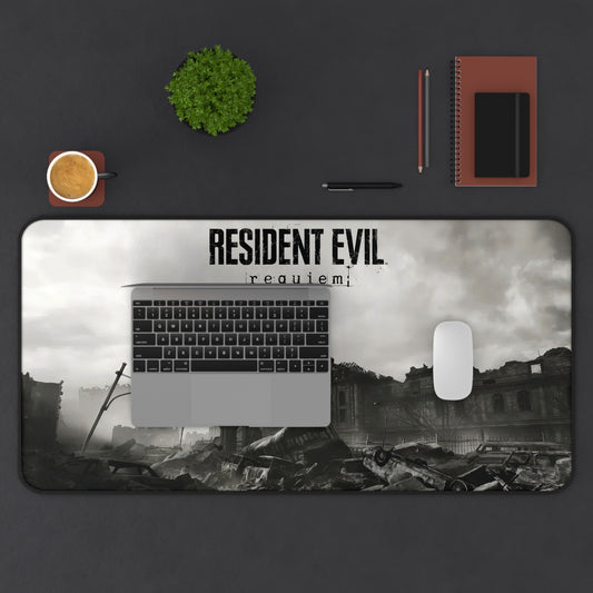 Inspired in Resident Evil 9 Requiem RPD Desk Mat