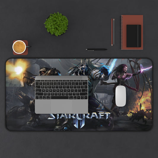 Starcraft II Inspired Desk Mat — RTS Gaming Mousepad