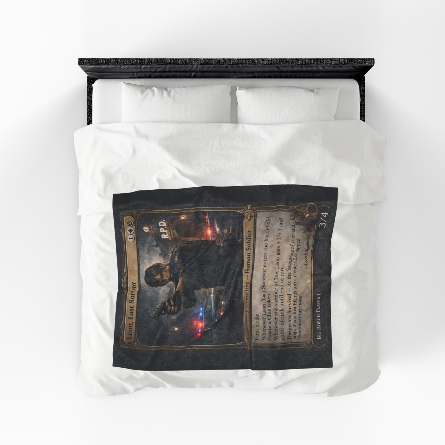 NEW Leon Survivor Blanket – Raccoon City Inspired