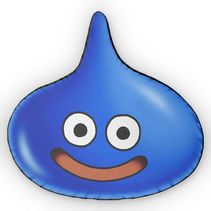 Blue Slime Inspired Plush Pillow – Classic JRPG Creature Design