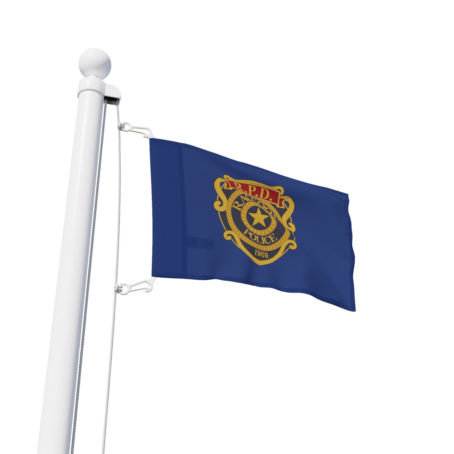 Raccoon Police Flag – RPD Inspired Banner