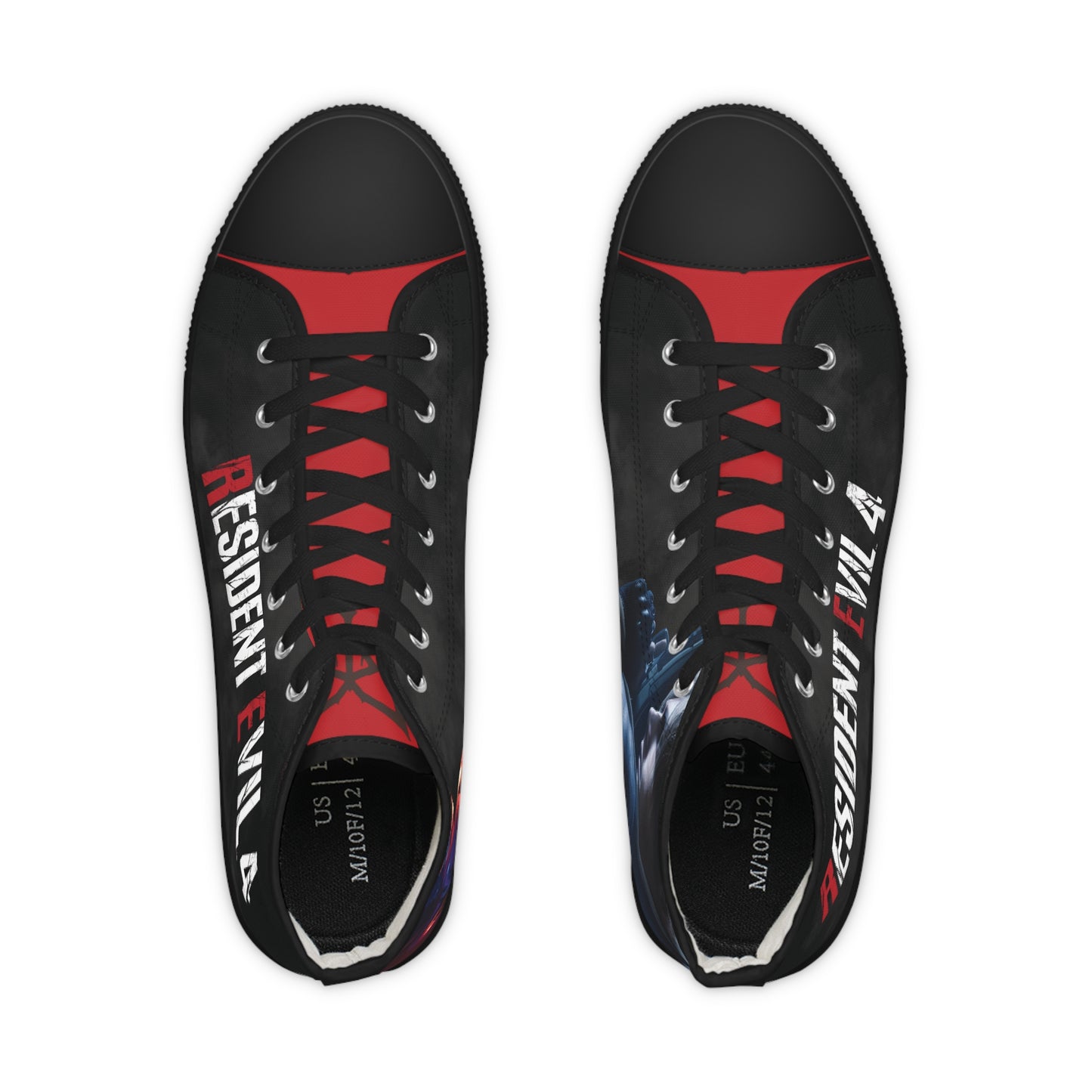 Resident Evil 4 Inspired Men's High Top Sneakers