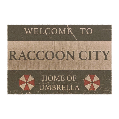 Doormat — "Welcome to Raccoon City" inspired in Resident Evil