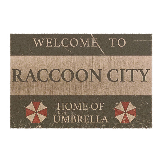 Doormat — "Welcome to Raccoon City" inspired in Resident Evil