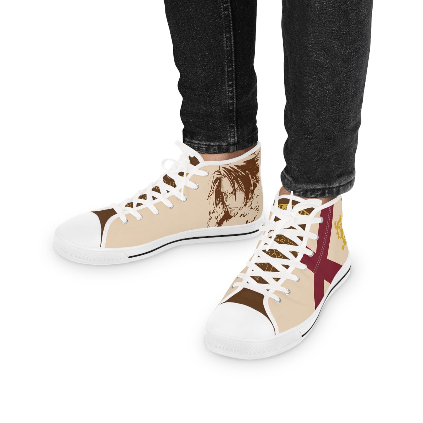 Trevor Belmont Inspired High Top Sneakers