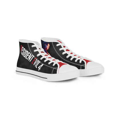 Resident Evil 4 Inspired Men's High Top Sneakers