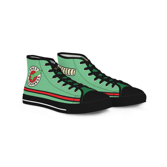 Men's High Top Sneakers Planet Expres Futurama
