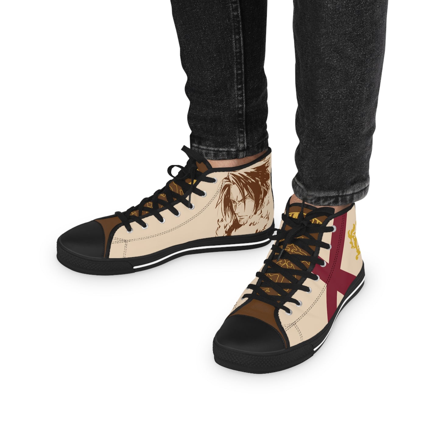 Trevor Belmont Inspired High Top Sneakers
