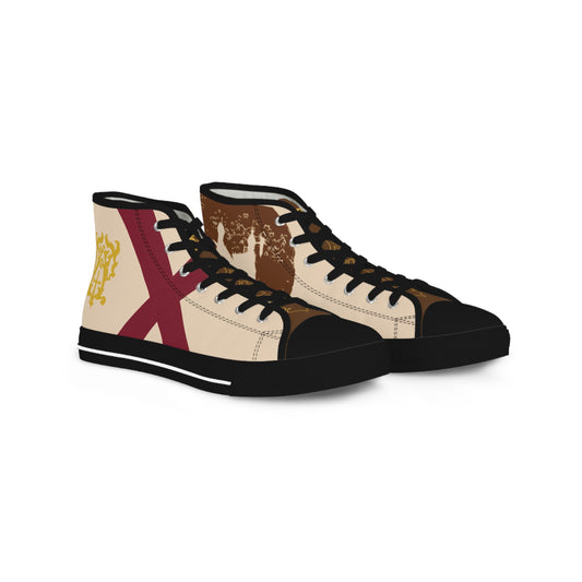 Trevor Belmont Inspired High Top Sneakers