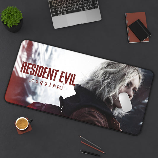 Inspired in Resident Evil 9 Requiem Desk Mat — Gaming Mousepad